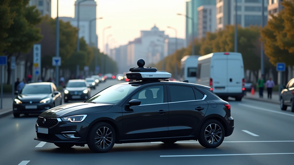 Otonom araç test projesi, sensörler ve harita teknolojisi ile donanmış test aracı